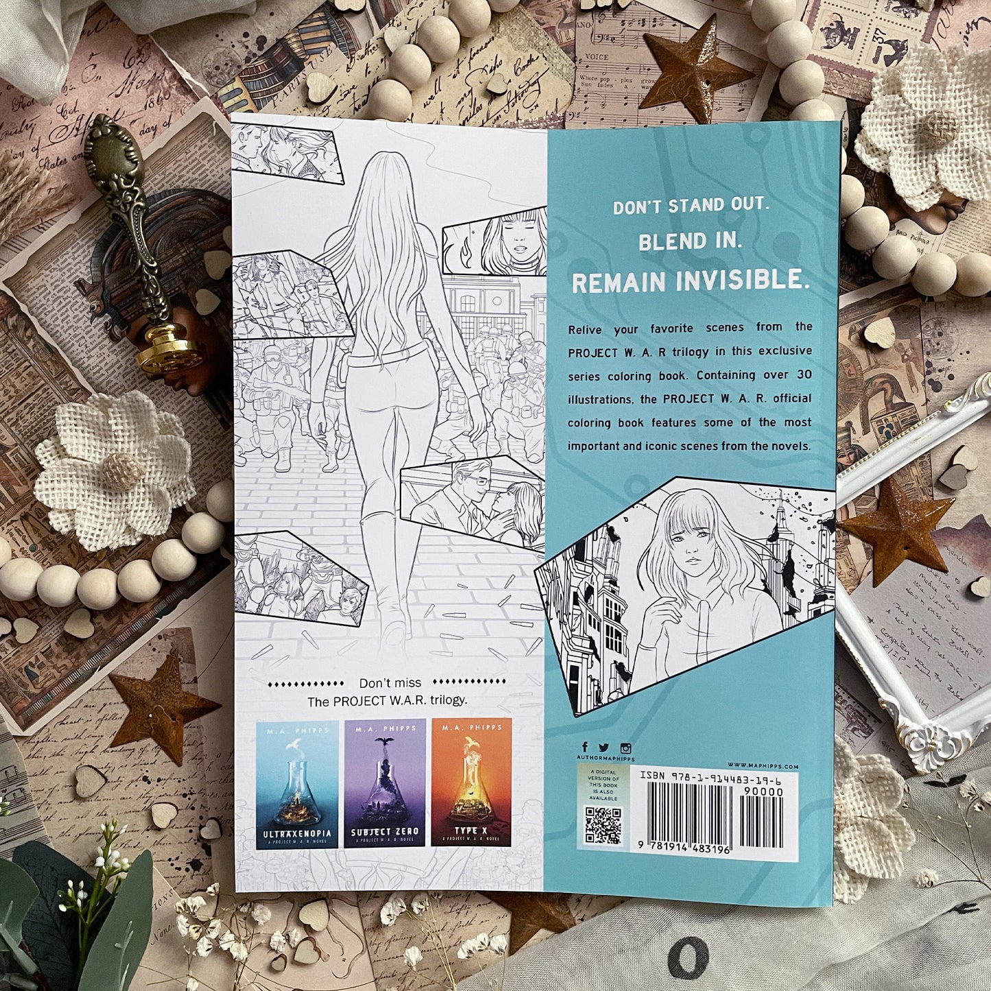 Project W.A.R. The Official Coloring Book